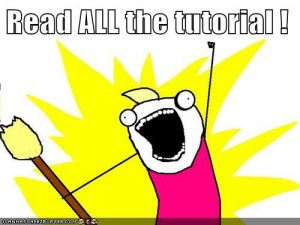 All the tutorial